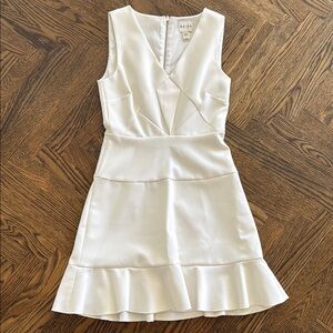 Reiss White Sleeveless Dress